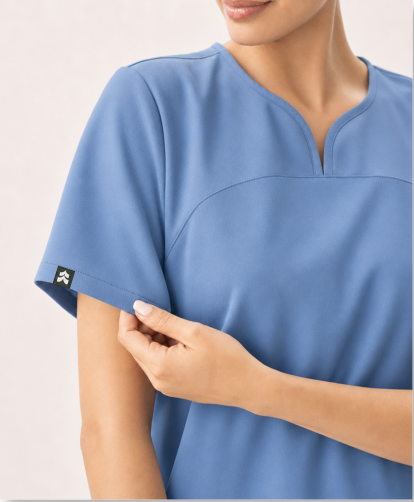 Cédra Flare Scrub Set