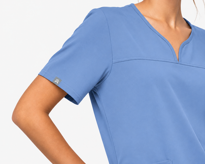 Cédra Flare Scrub Set Salmon Pink